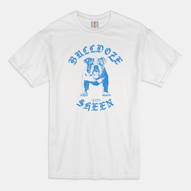 Bulldoze T-Shirts white / light blue