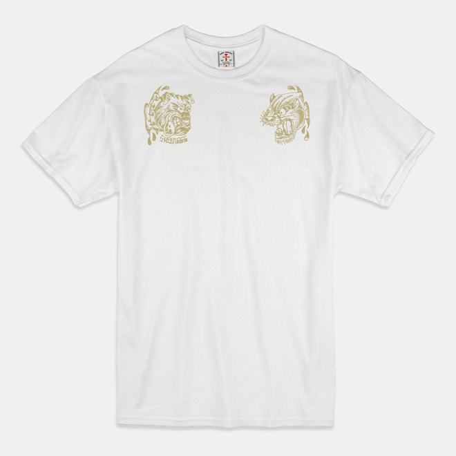 Angry Animals T-Shirts white/beige