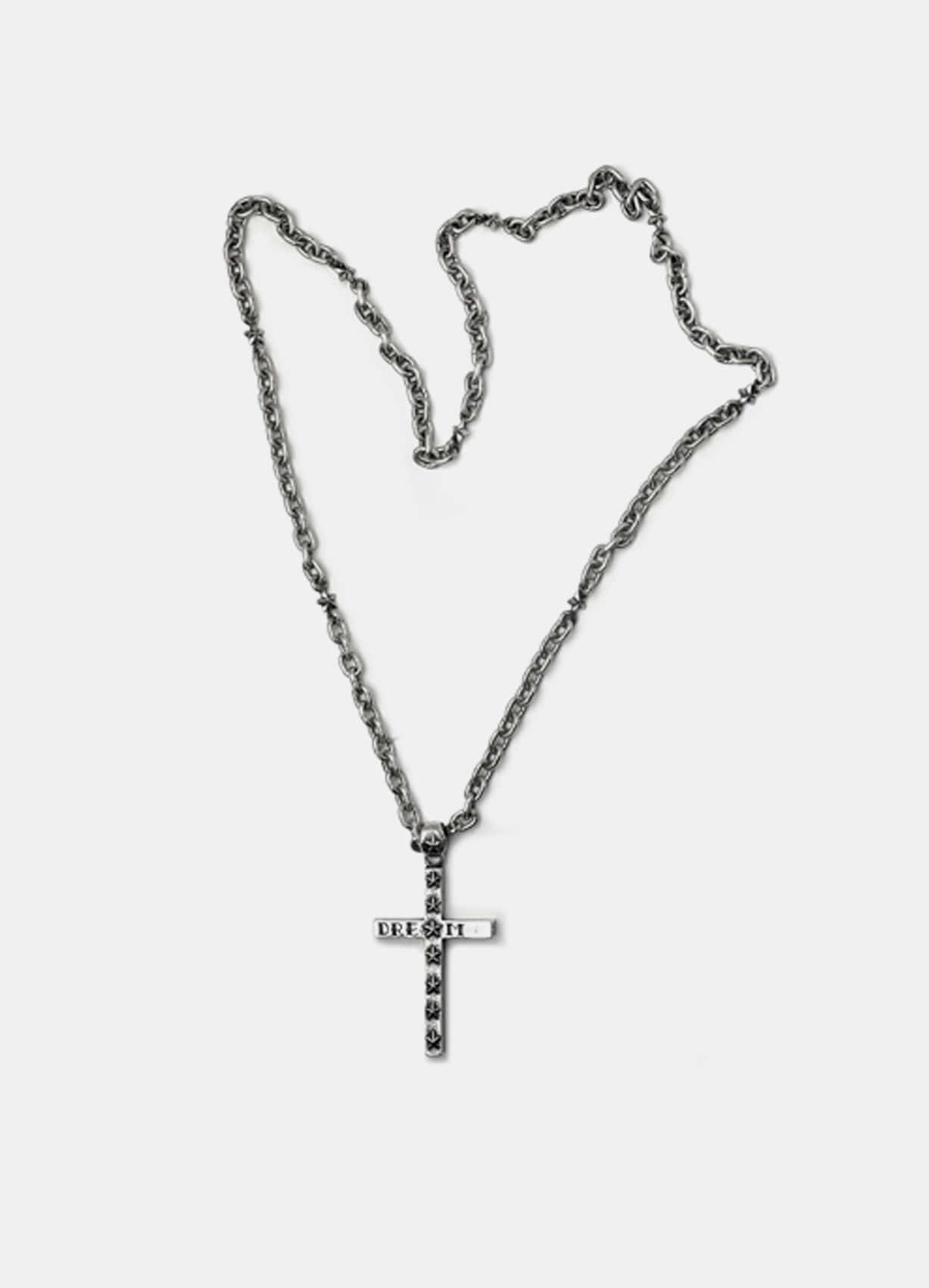 Star Cross Custom Silver Necklace