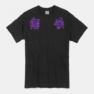 Angry Animals T-Shirts black/purple