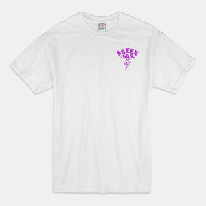 Fxxk You T-Shirts white/purple