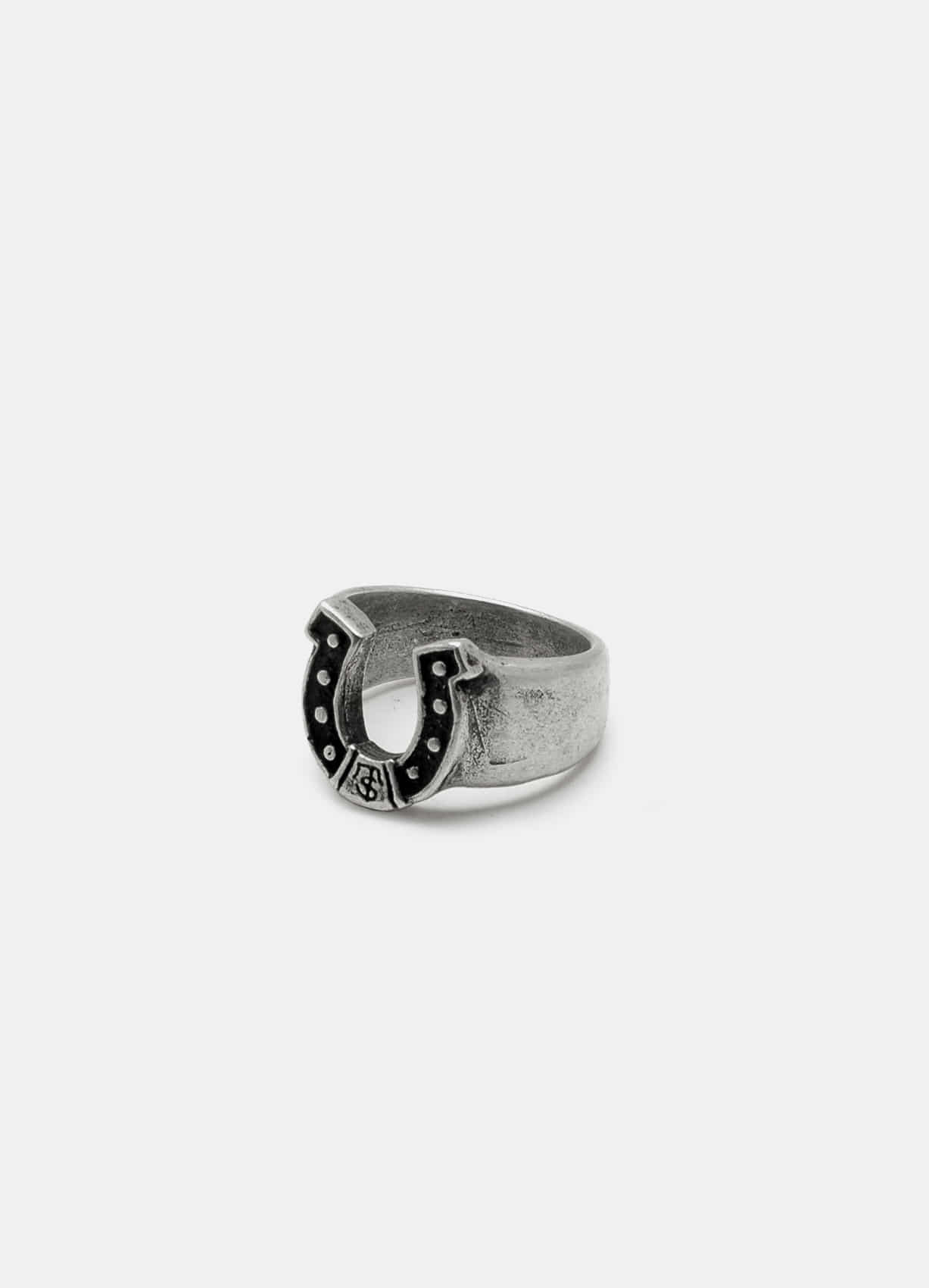 Horse shoe Silver Ring