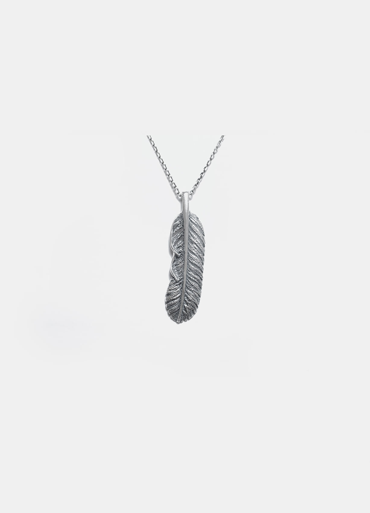 Feather pendant (L)