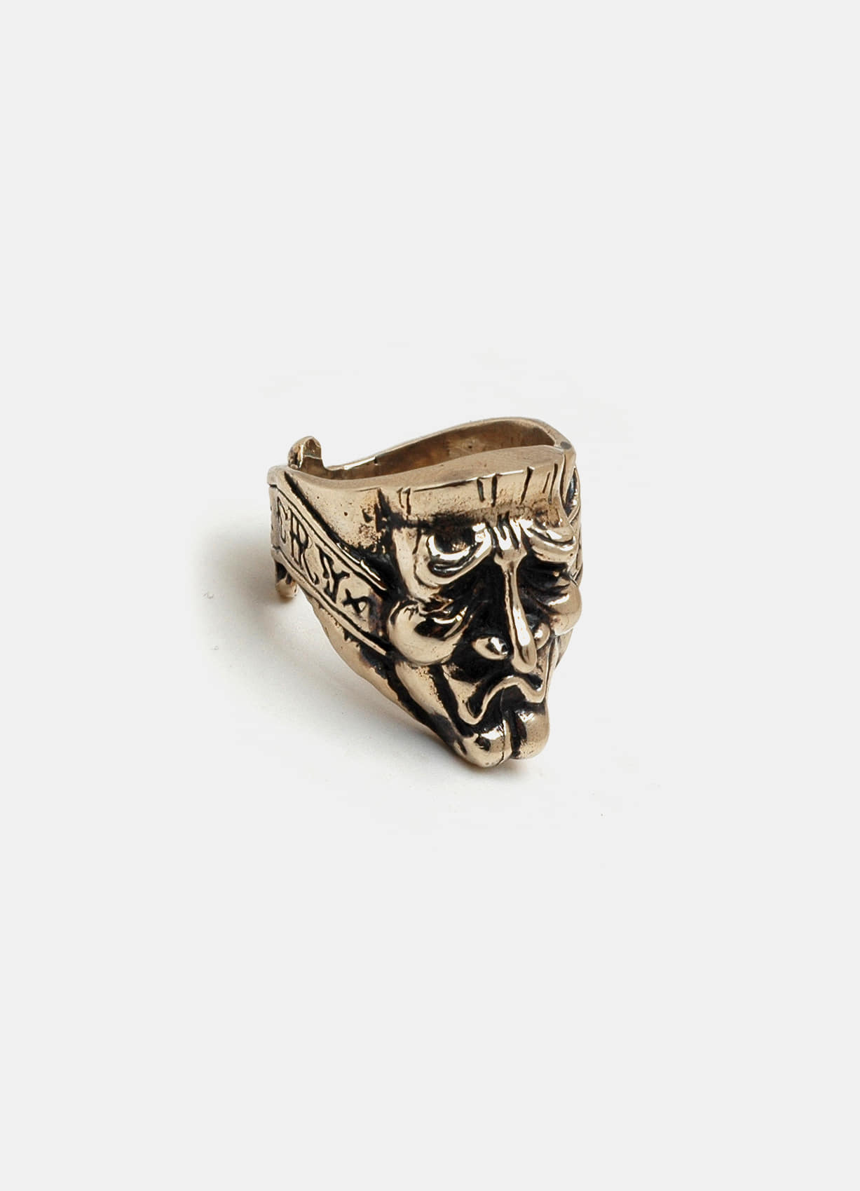 Cry Mask Ring Brass Ver