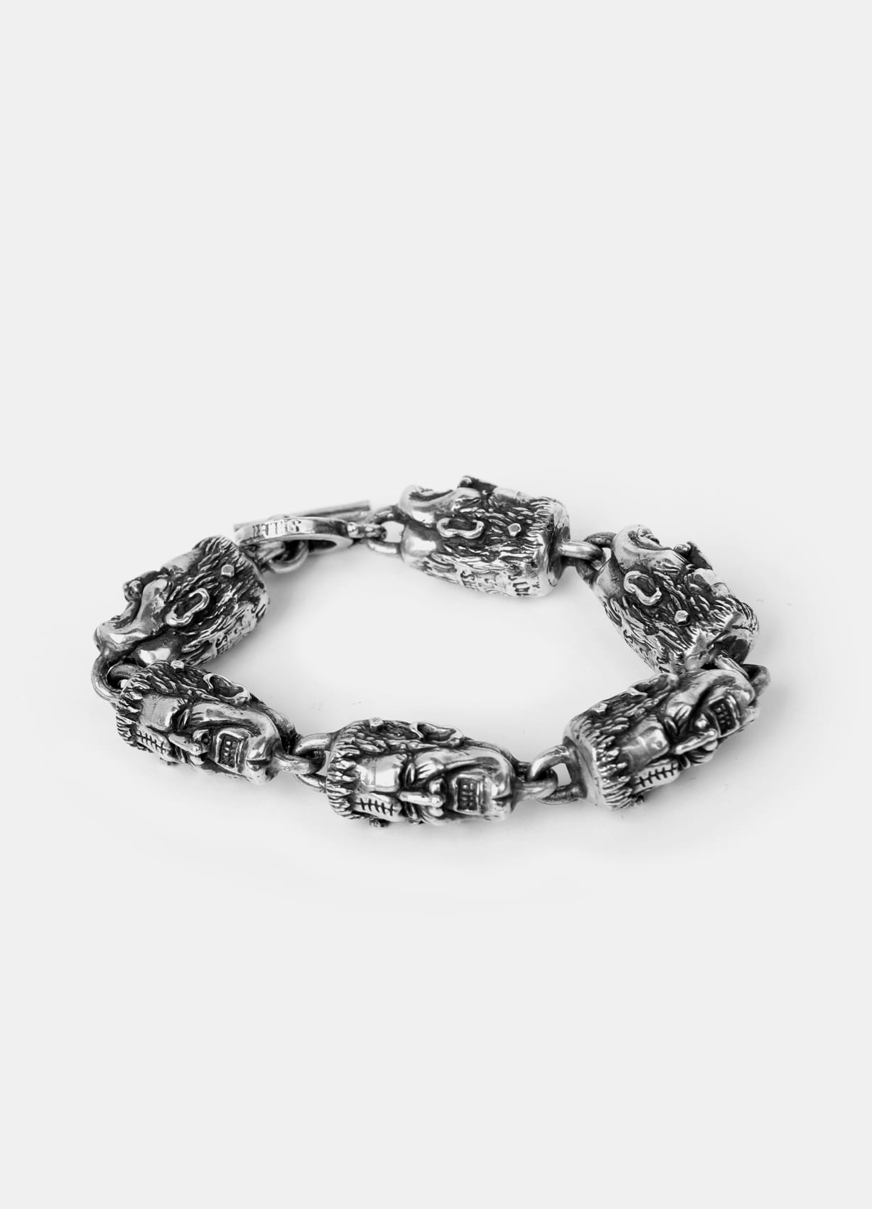 Machine Head Silver Bracelet
