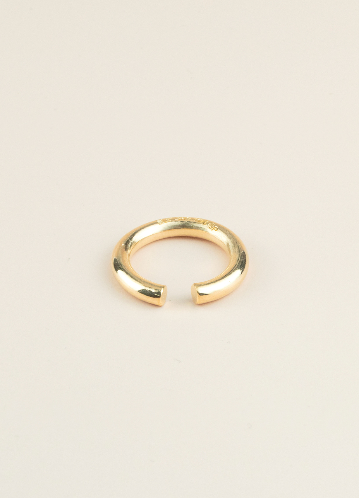 Round Open Ring Gold