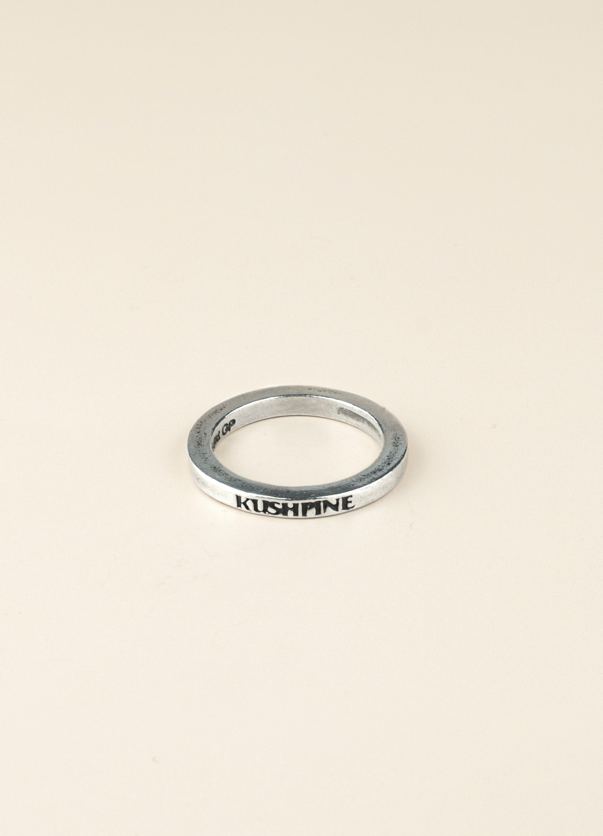 Square Ring Silver