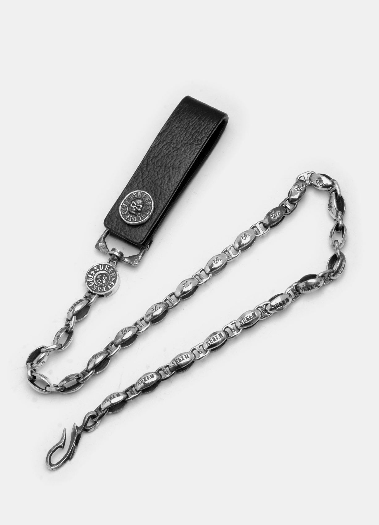 OG Mid Silver Wallet Chain