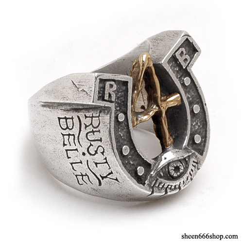 RustyBelle x Sheen666 Silver rings