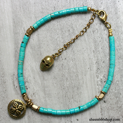 Anklet Turquoise