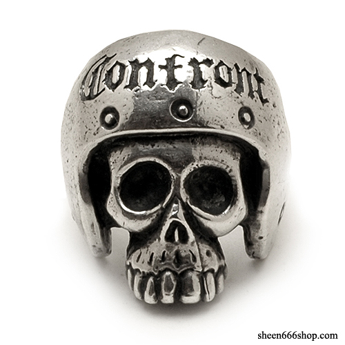 Helmet Skull Custom Ring
