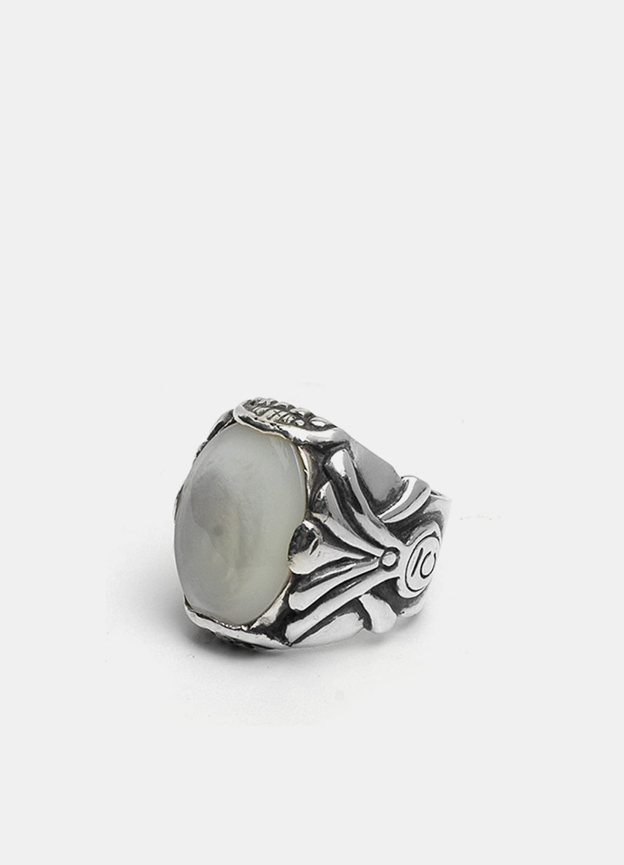 COVERNAT X TRIPLESIX COLLABORATION RING WITH PEARL (LIMITED EDITION)