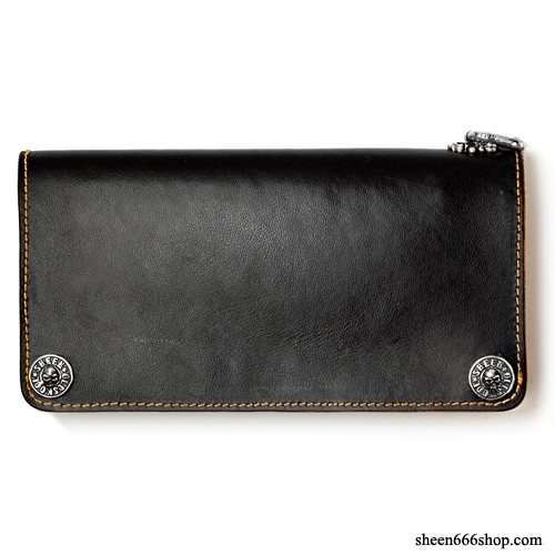 575 Leather Wallet #012 LT _ Black (2pcs)
